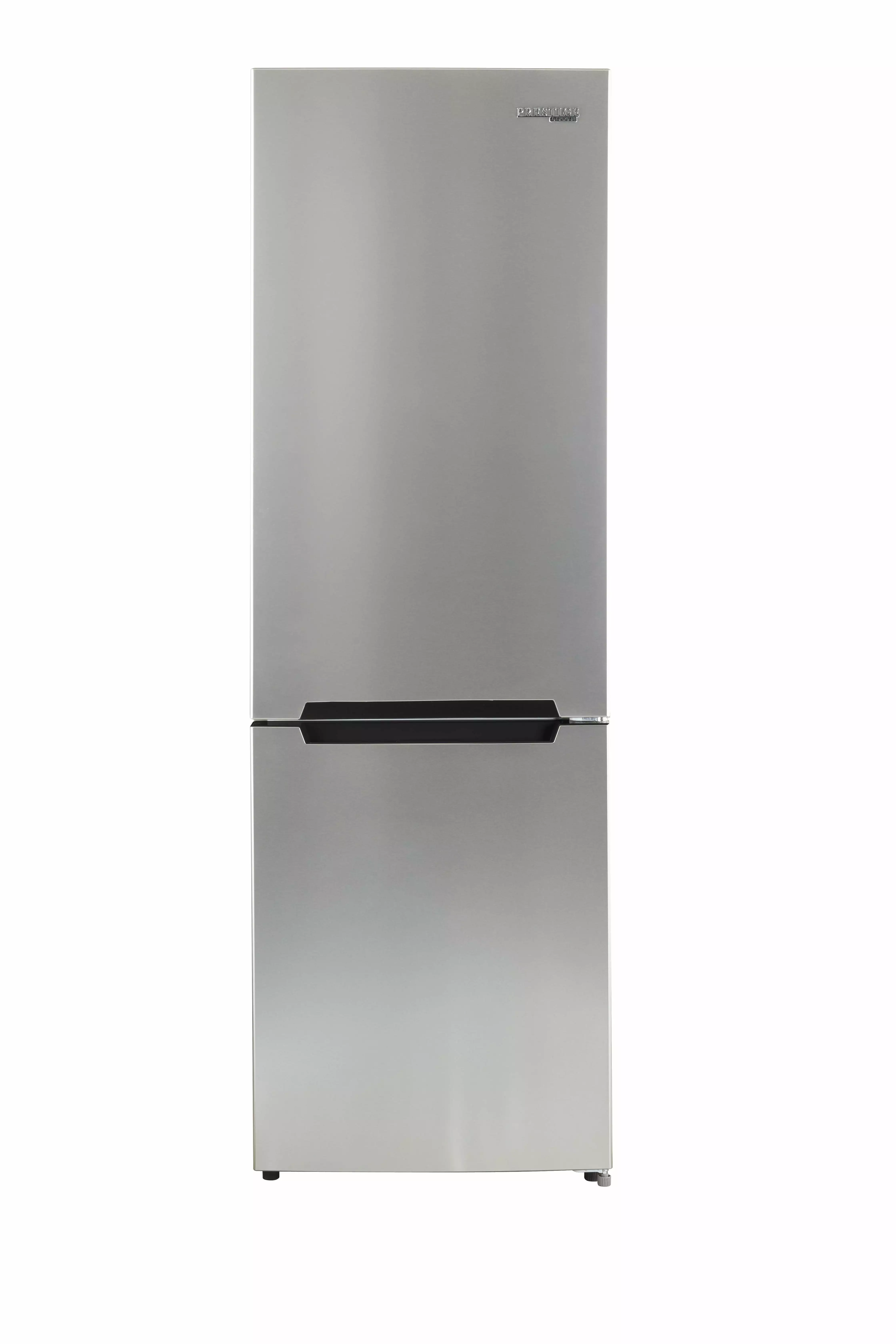 Unique Prestige 21.6 Frost Free 11.7 cu/ft Freestanding Bottom Freezer Refrigerator in Stainless Steel. ENERGY STAR Certified