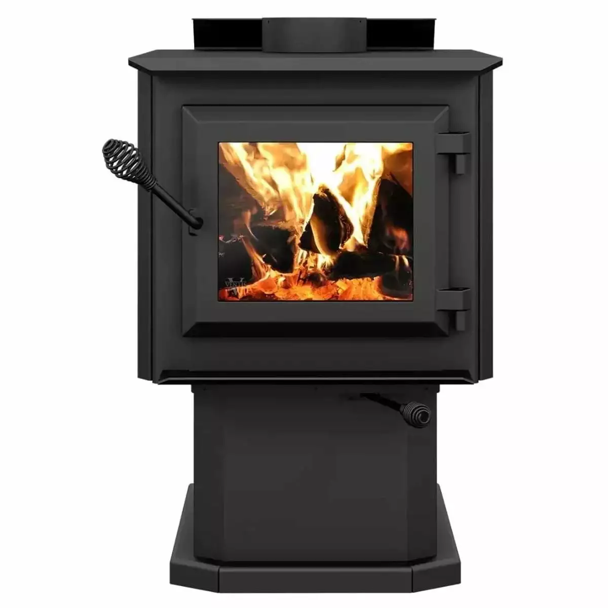 Ventis Wood Burning Stove With Pedestal