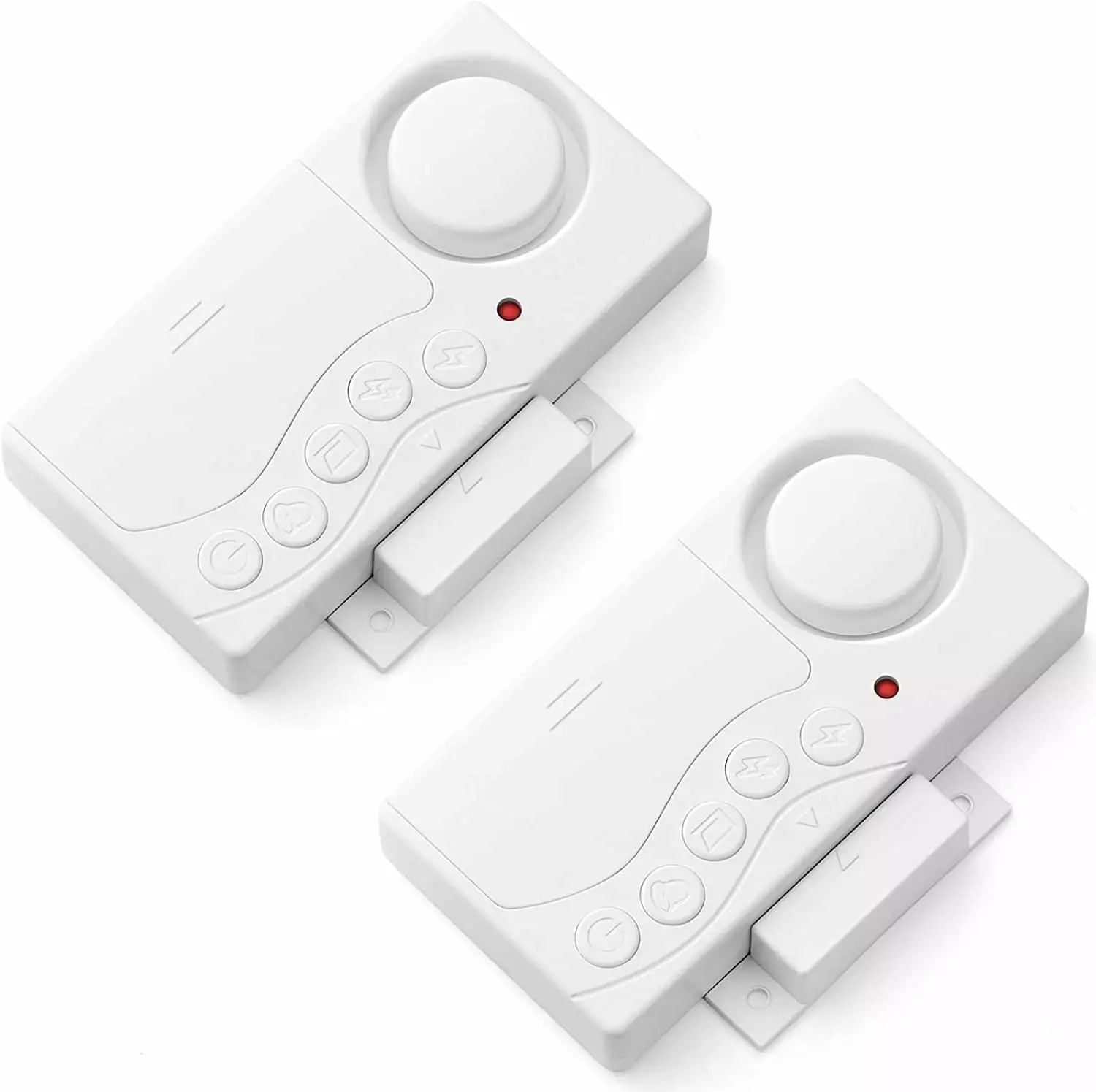 WSDCAM Freezer Door Alarm When Left Open. 3/15/30/60 Seconds Adjustable Delay Wireless Fridge Alarm. 4-In-1 Door Sensor Chime Door Open Alarm Loud 108dB. Refrigerator Alarm 2 Pack