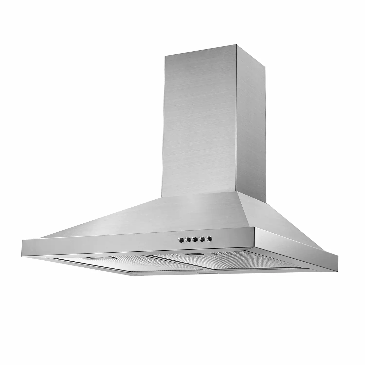 Wall Mount Range Hood 30 inch Stainless Steel Stove Vent Hood with 3 Speed Kitchen Exhaust Fan