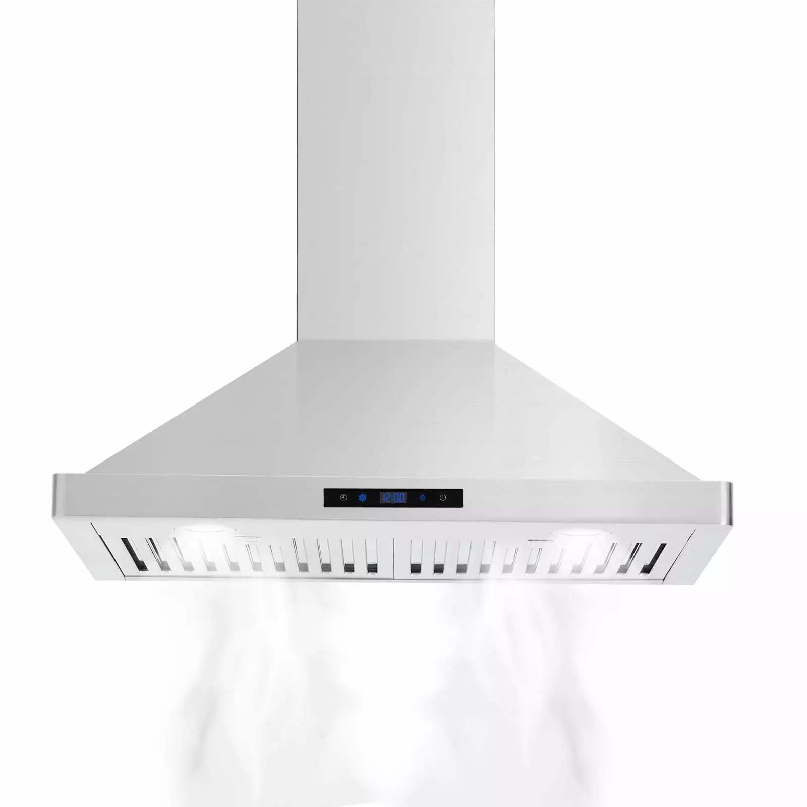 Wall Mount Range Hoods with Ducted Touch Control Timer 30 inch Stainless Steel Kitchen Hood 400CFM for Stove Vent