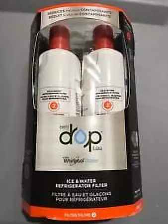 Whirlpool EDR2RXD1 . W10413645A EveryDrop Ice & Water Refrigerator Filter 2- (2 Pack)