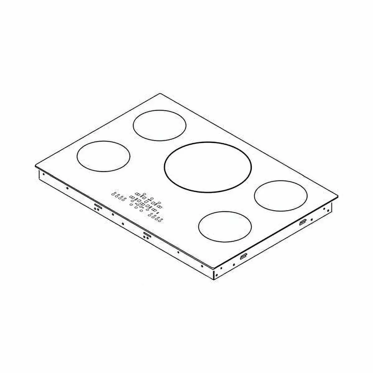 Whirlpool WPW10396765 Cooktop - OEM PART