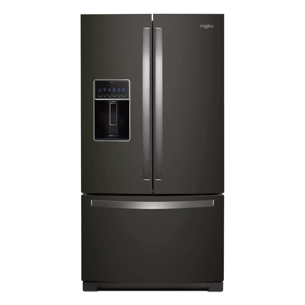 Whirlpool WRF767SDHV 27 Cu. Ft. Black Stainless French Door Refrigerator