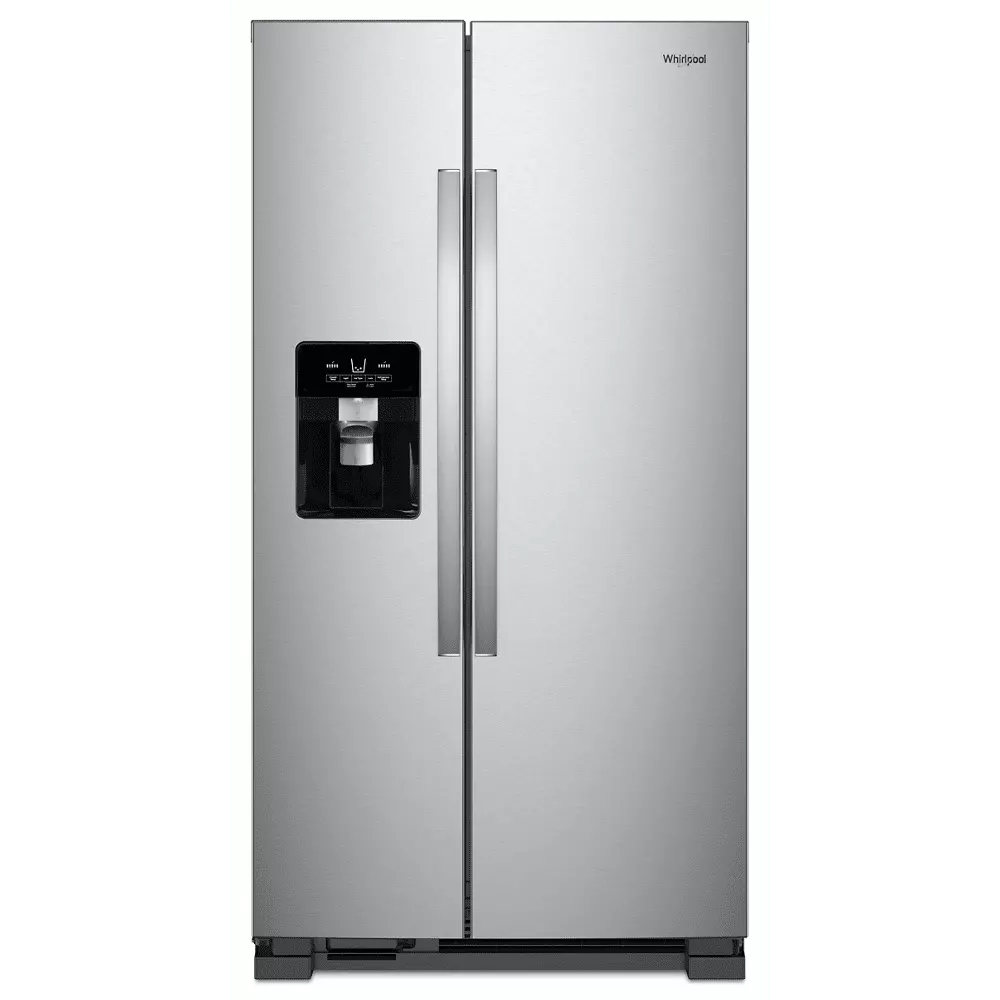 Whirlpool Wrs555sih 36 Wide 24.5 Cu. Ft Capacity Side By Side Refrigerator - Stainless