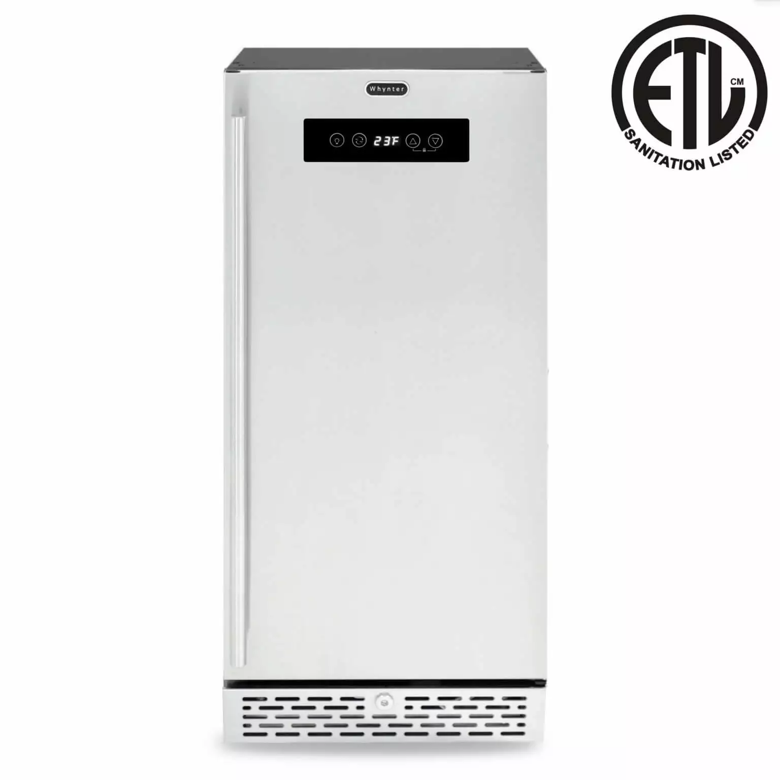 Whynter Stainless Steel Built-in or Freestanding 2.9 Cu ft. Beer Keg Froster Beverage Refrigerator