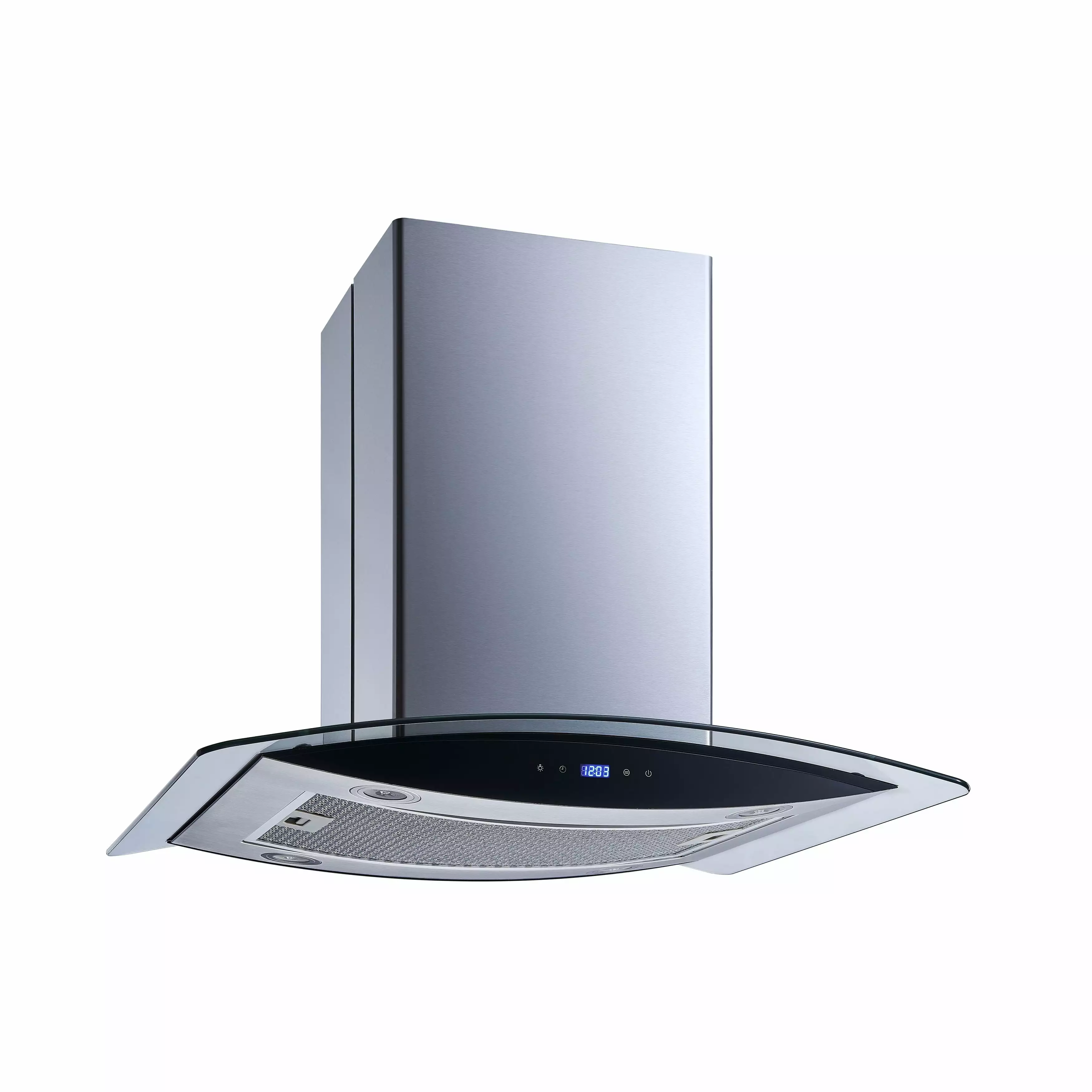 Winflo 30'' 450 CFM Convertible Island Range Hood