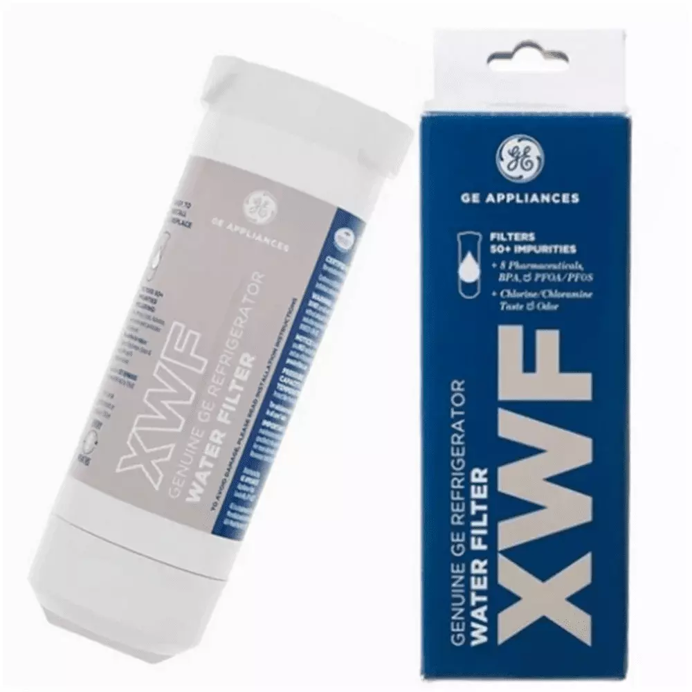 XWF Water Filter. Replacement for XWF (WR17X30702) NSF 42 & 372 Certified (Not fit XWFE)