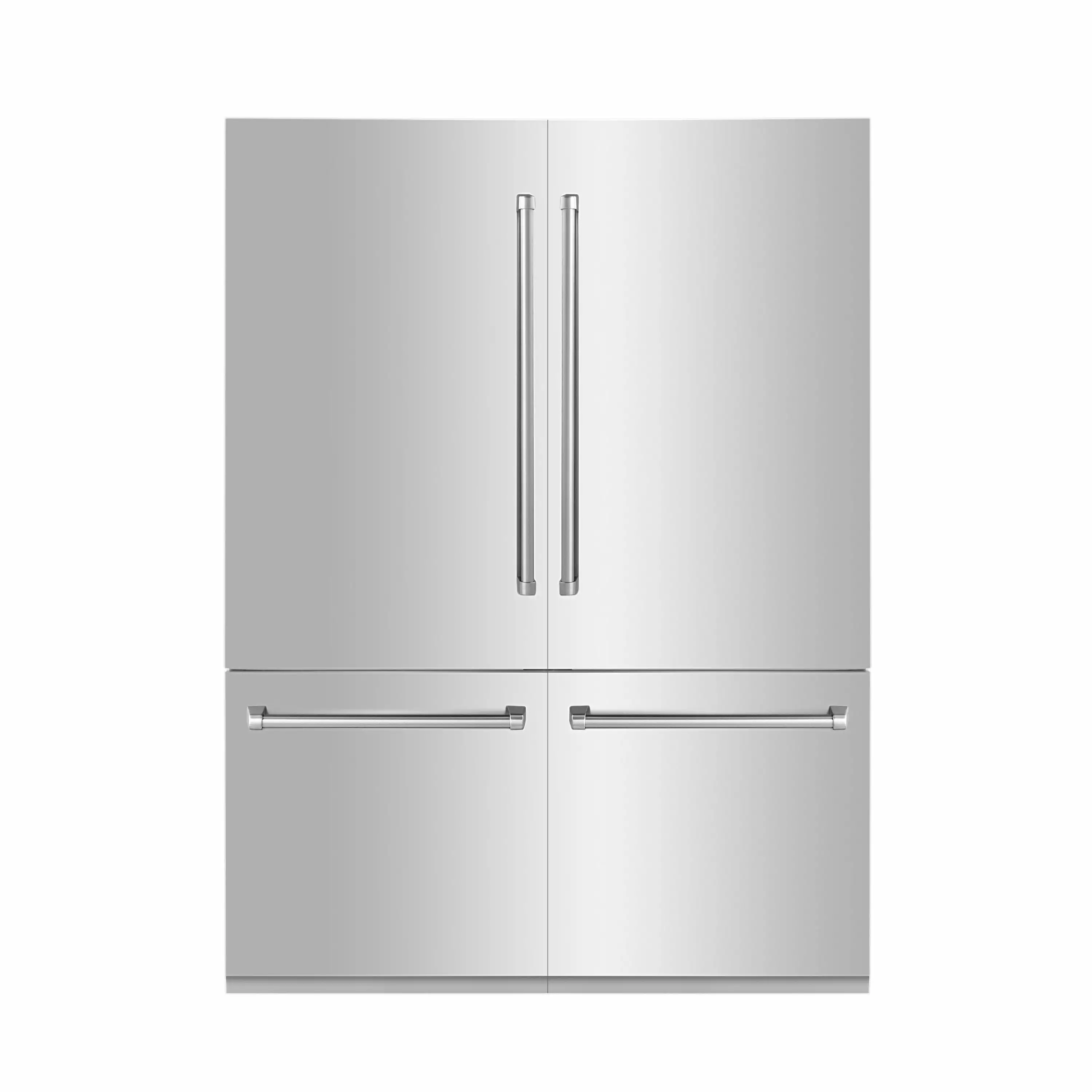 ZLINE 60 32.2 cu. ft. Built-In 4-Door French Door Refrigerator with Internal Water and Ice Dispenser in Stainless Steel