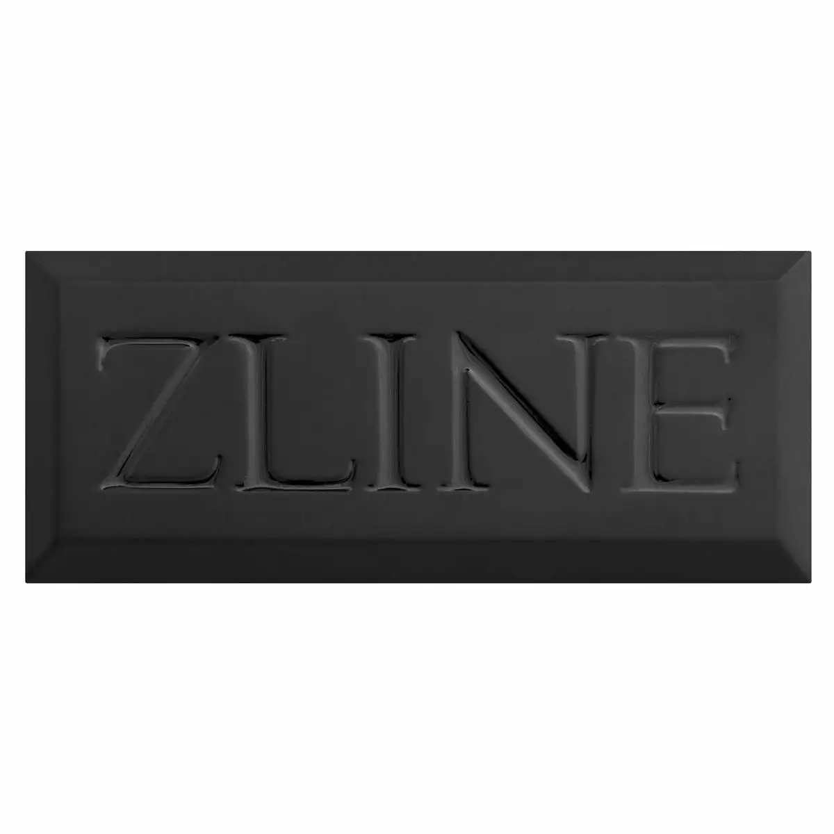 ZLINE Autograph Edition Badge Sample in Matte Black