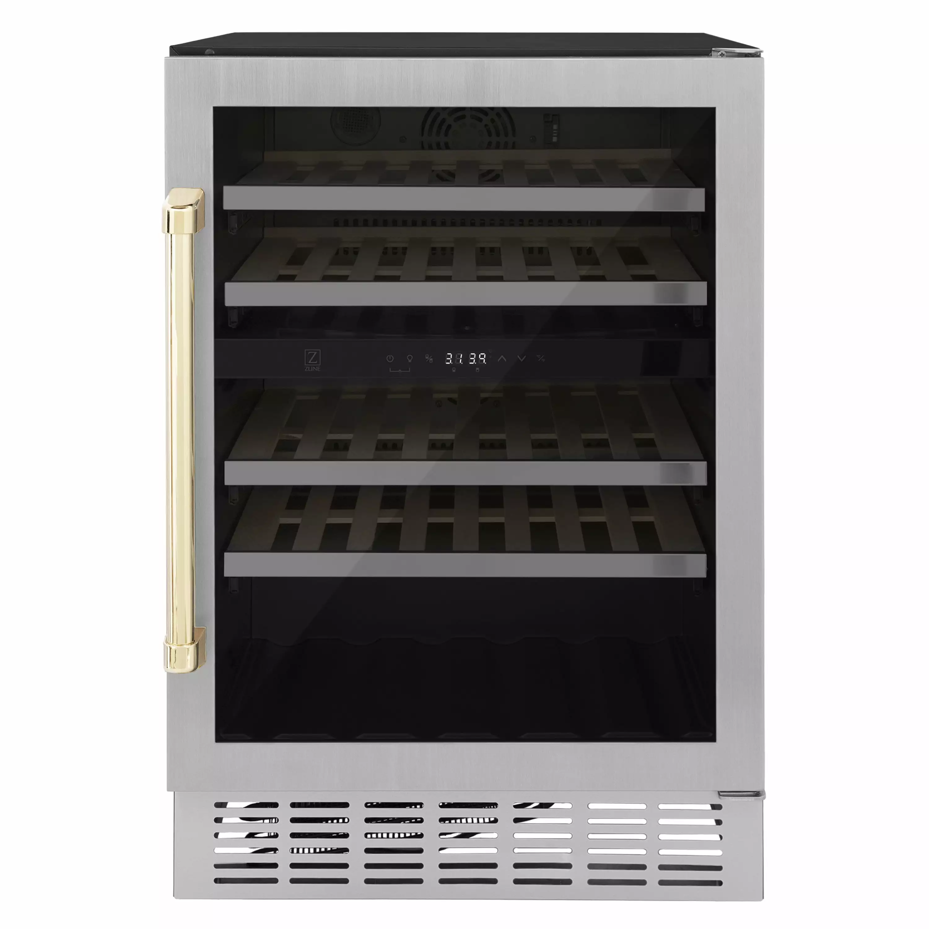 ZLINE RWVZUD24G 24 inch Built-In Stainless Steel Wine Cooler