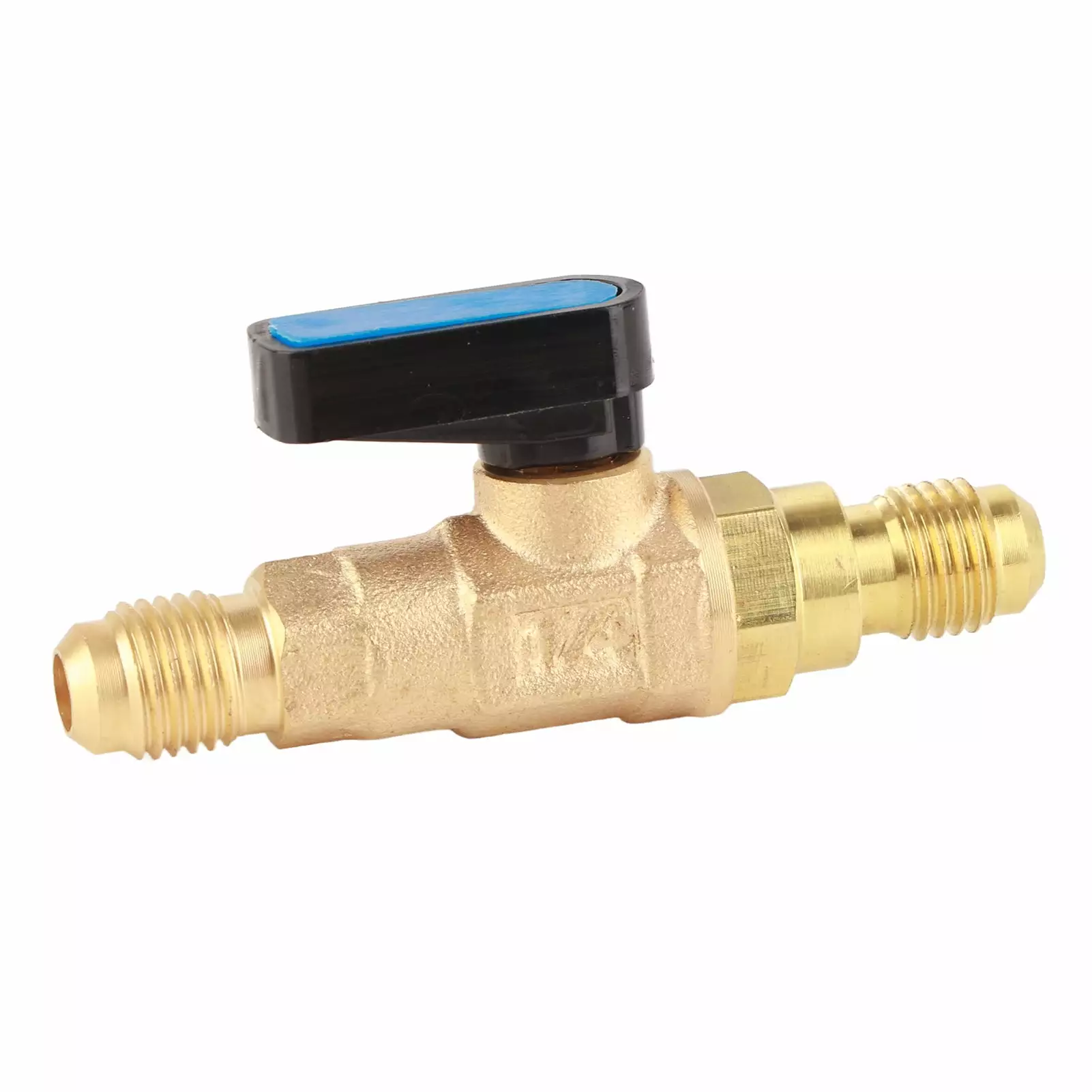 ZPSHYD 1/4SAE Air Conditioning Refrigerator Tools. Air Conditioning Refrigerant Ball Valve Adapter for Air Conditioning Repair