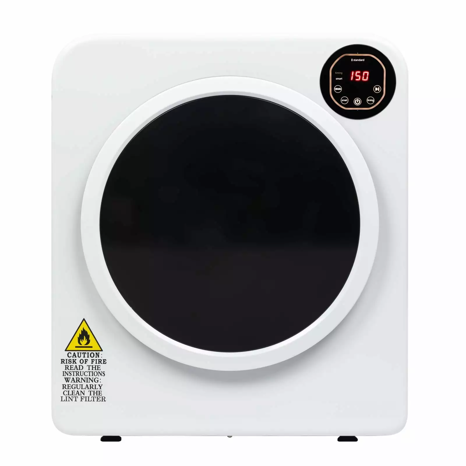 Zimtown 13.2lb Portable Compact High Efficiency Electric Dryer with Smart Controls