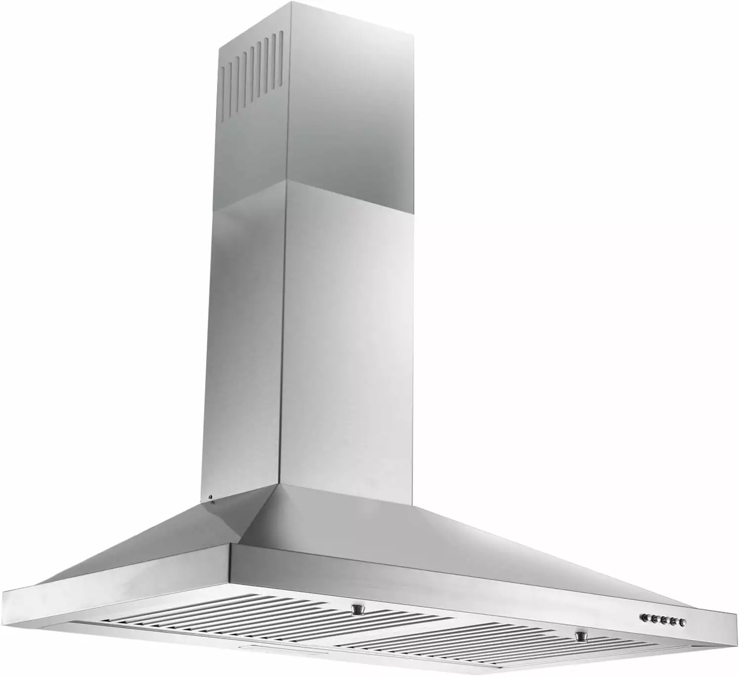 Zomagas 24 inch Wall Mount Range Hood 450CFM Kitchen Vent Stainless Steel Baffle Filters