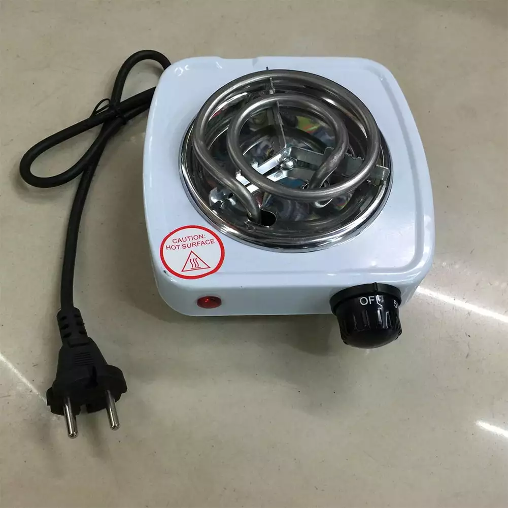 HiMiss 500W Electric Iron Stove Hot Plate Heater Hotplate Household Cooking for Home Kitchen Cooker Coffee Appliances EU Plug