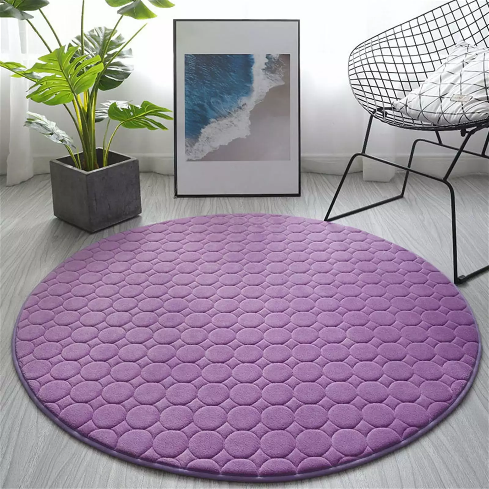 asjyhkr Ultra Soft Modern Area Rugs Non-Slip Mats Home Room Plush Carpet Decor Floor Mat