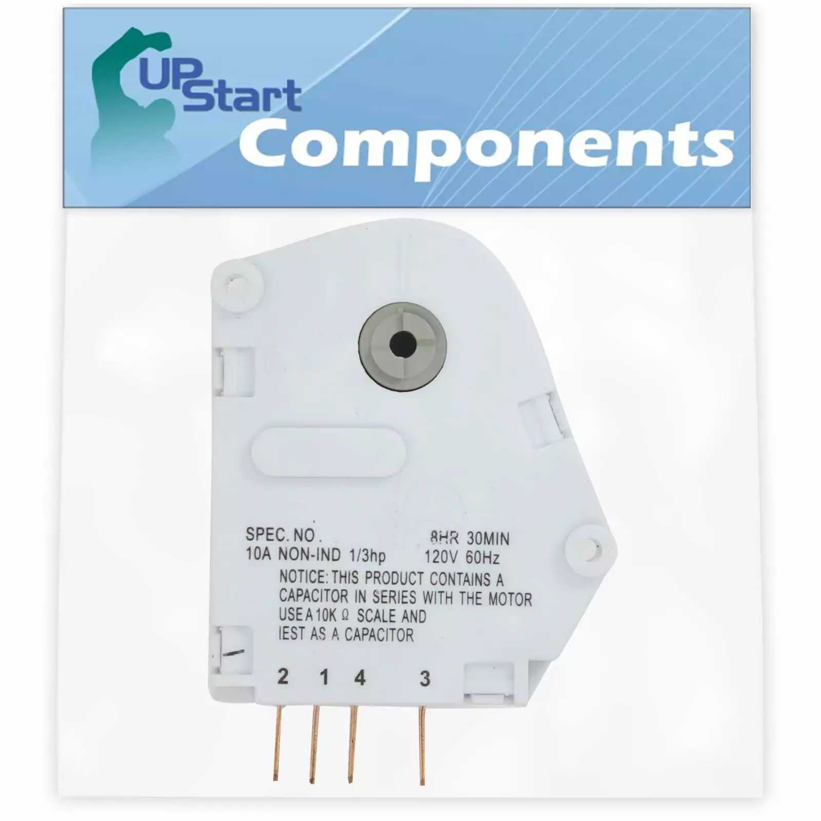 215846602 Defrost Timer Replacement for Kenmore / Sears 2533111530J Refrigerator - Compatible with 215846602 Refrigerator Defrost Timer - UpStart Components Brand