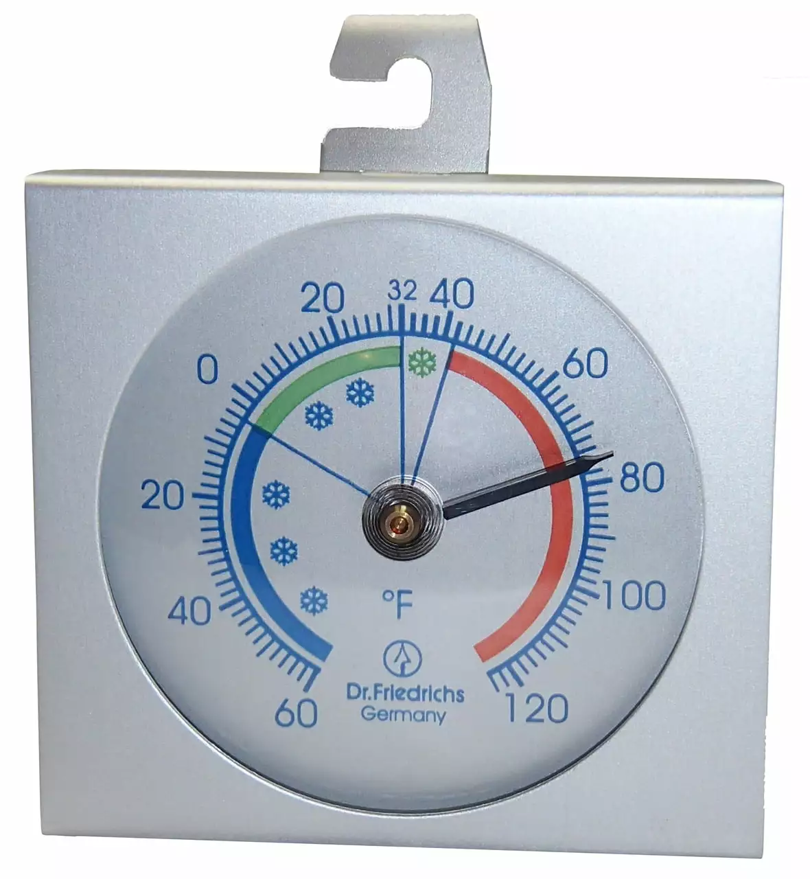 Refrigerator - Freezer Thermometer Aluminum