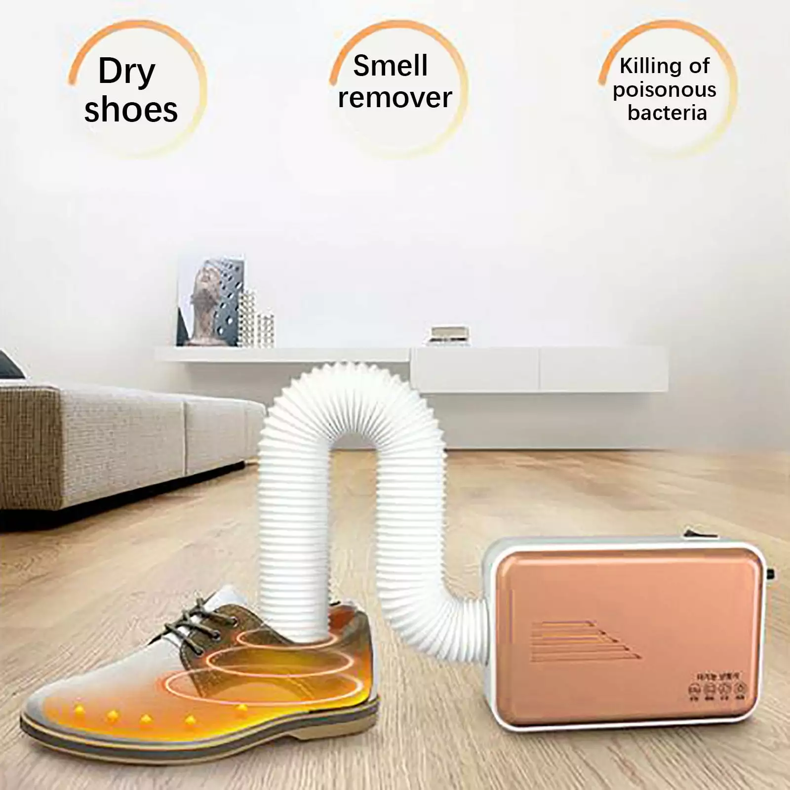 Finelylove Pet Dryer Household Dormitory Multi-functional Clothes Dryer Small Portable Quilt Warmer Shoe Dryer Multi Purpose Heater