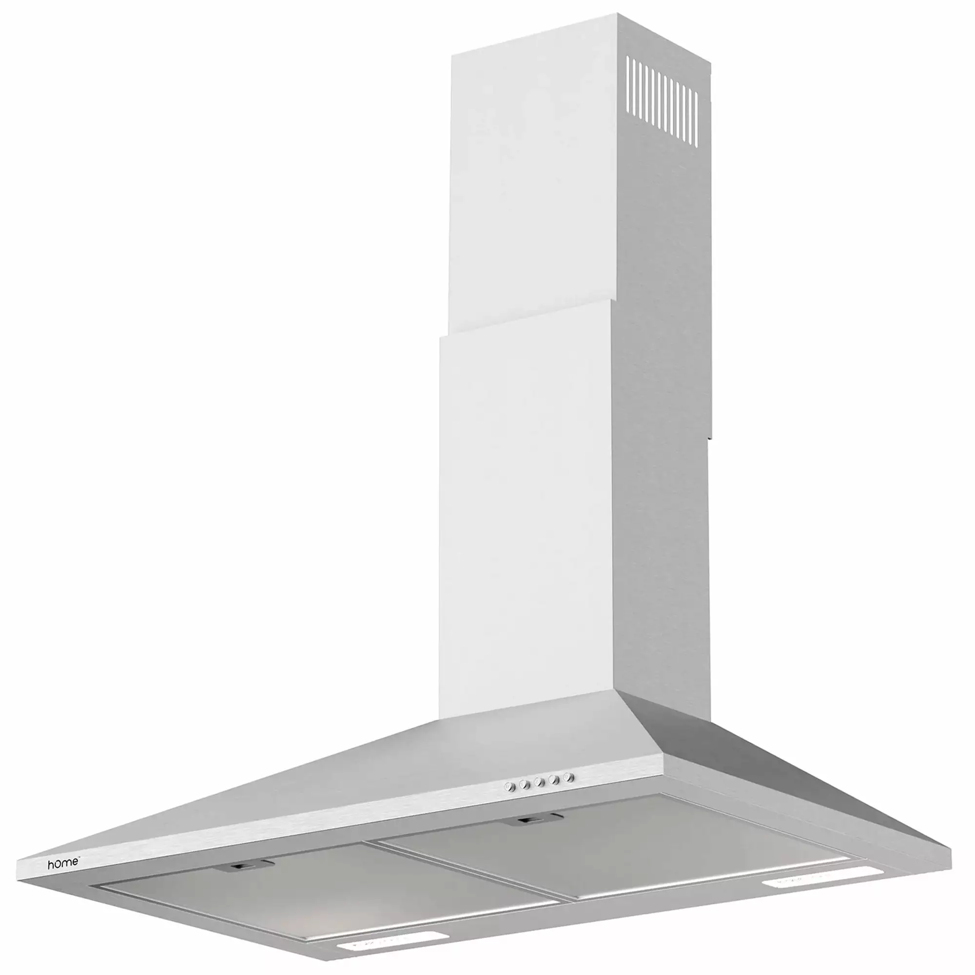 hOmeLabs 30In Stainless Steel Wall Mount Range Hood Exhaust Fan for Kitchen