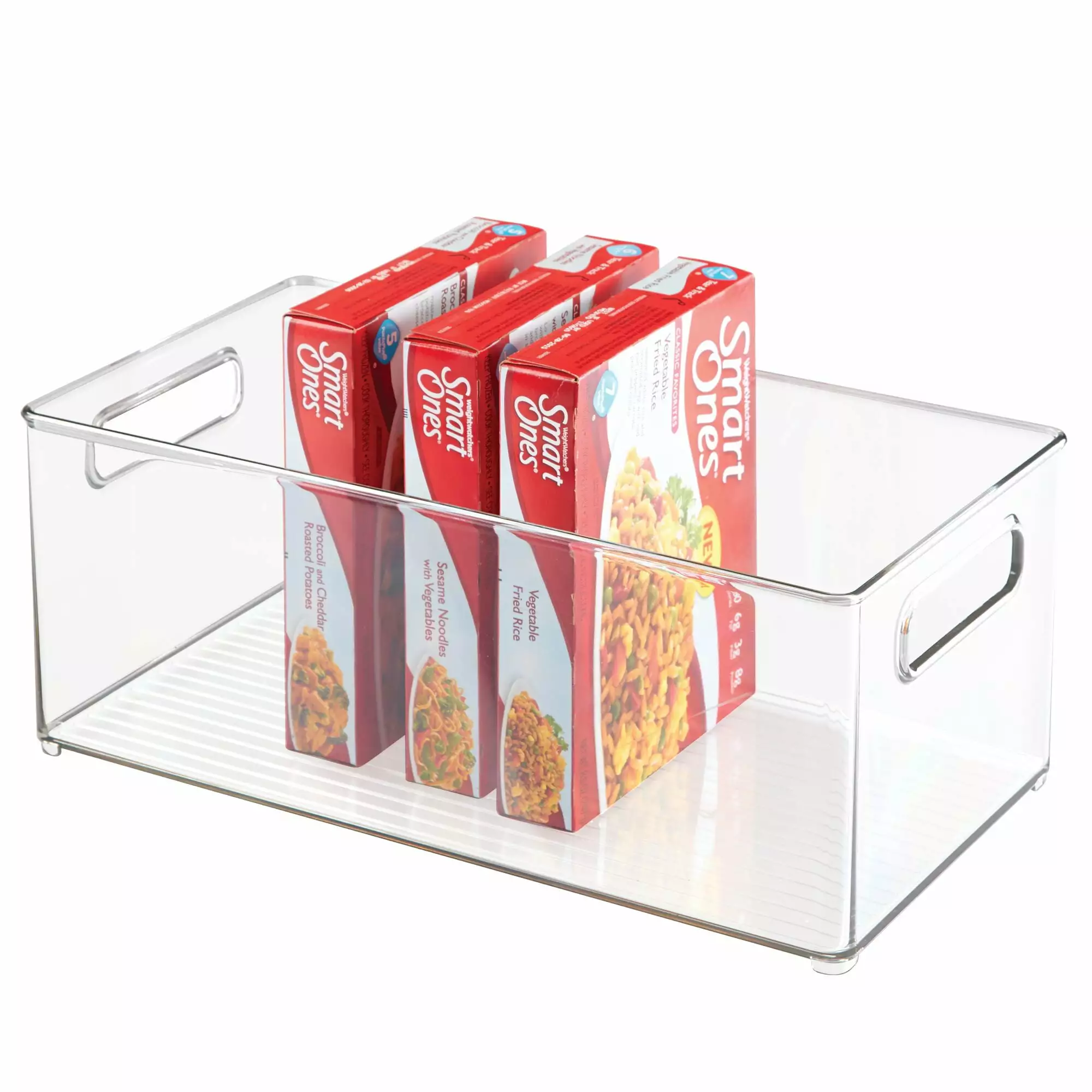 iDesign Plastic Fridge & Freezer Bins Organizer. 14.5 x 8 x 6. Clear