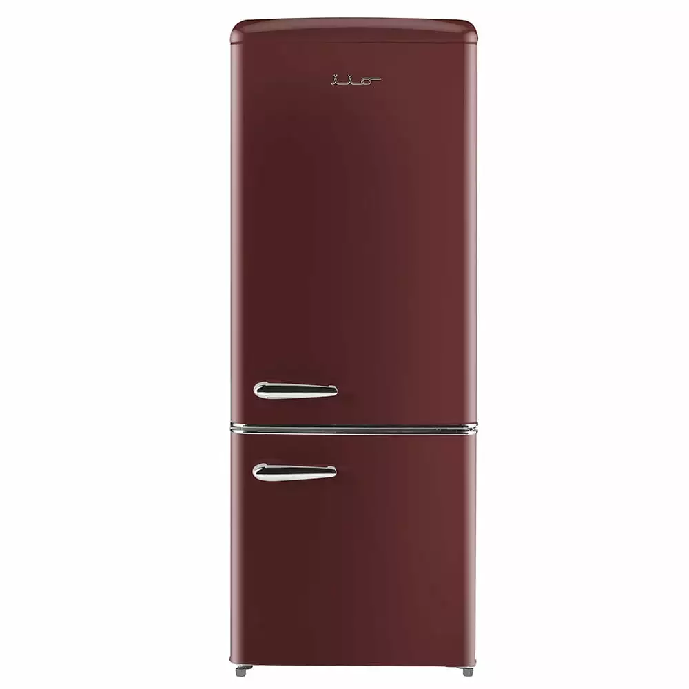 iio 7 cu. ft. Retro refrigerator with bottom freezer